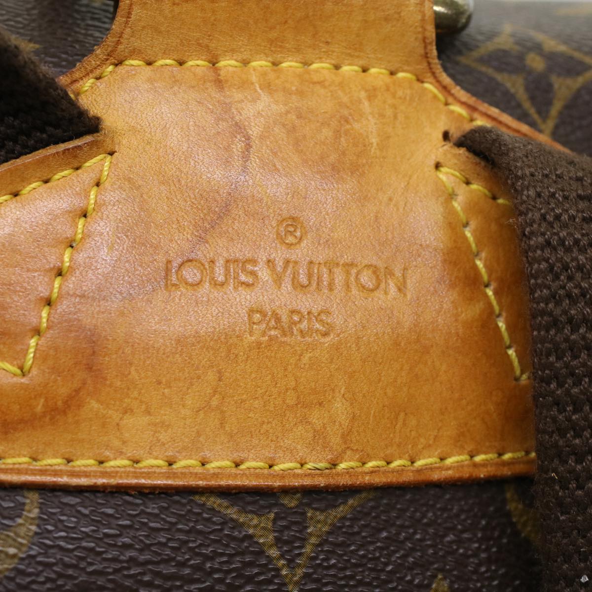 LOUIS VUITTON Monogram Montsouris GM Backpack M51135 LV Auth bs6242