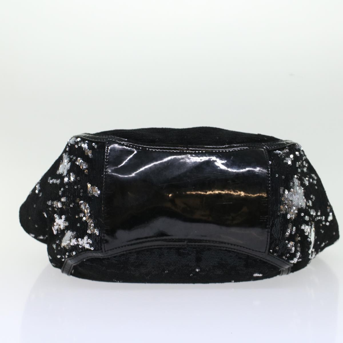GIVENCHY Shoulder Bag Sequin Black Auth bs6277