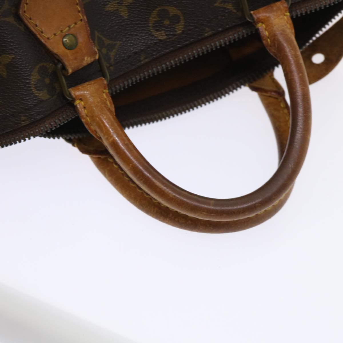 LOUIS VUITTON Monogram Speedy 30 Hand Bag M41526 LV Auth bs6314