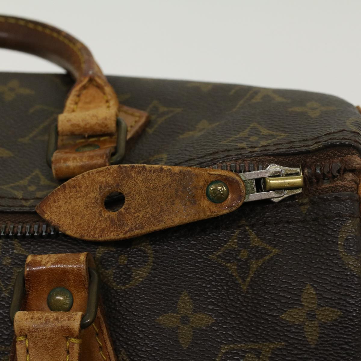 LOUIS VUITTON Monogram Speedy 30 Hand Bag M41526 LV Auth bs6314