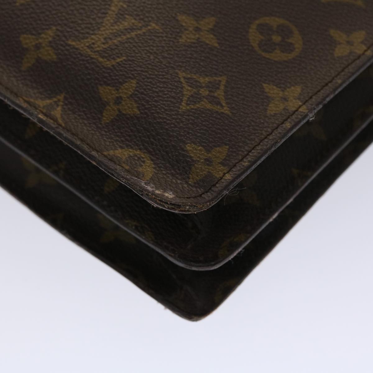 LOUIS VUITTON Monogram Serviette Conseiller Briefcase M53331 LV Auth bs6326