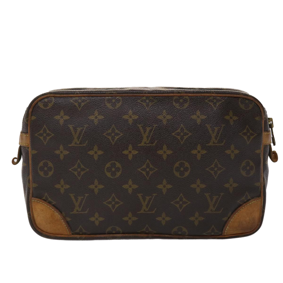 LOUIS VUITTON Monogram Compiegne 28 Clutch Bag M51845 LV Auth bs6334 - 0