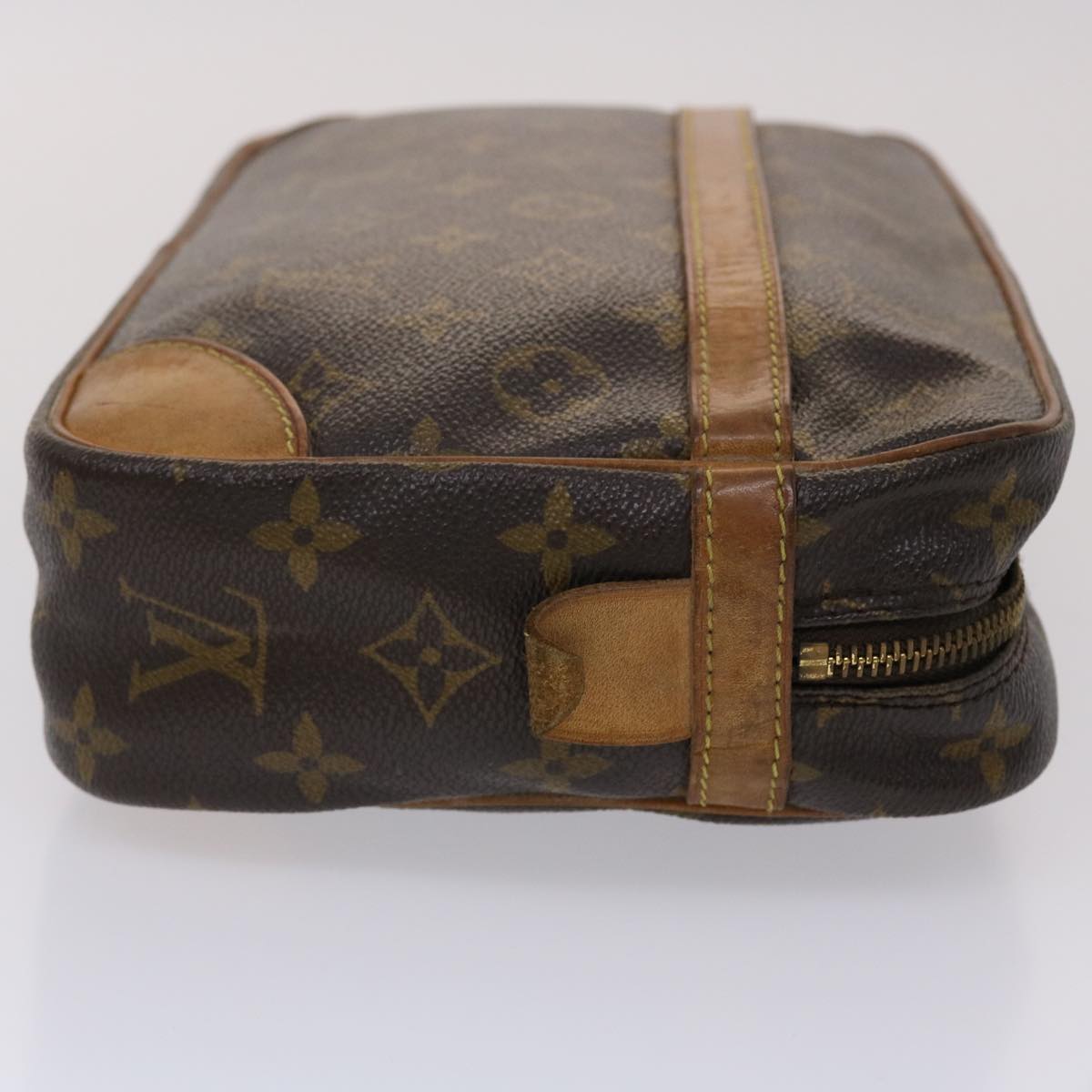 LOUIS VUITTON Monogram Compiegne 28 Clutch Bag M51845 LV Auth bs6334