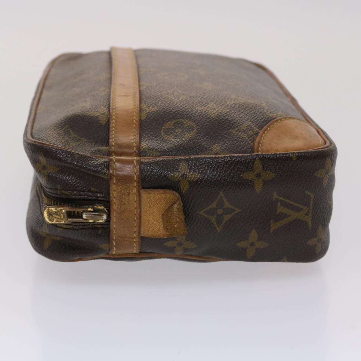 LOUIS VUITTON Monogram Compiegne 28 Clutch Bag M51845 LV Auth bs6334