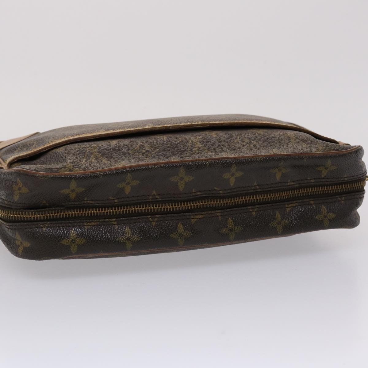 LOUIS VUITTON Monogram Compiegne 28 Clutch Bag M51845 LV Auth bs6334