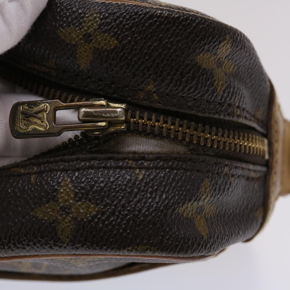 LOUIS VUITTON Monogram Compiegne 28 Clutch Bag M51845 LV Auth bs6334