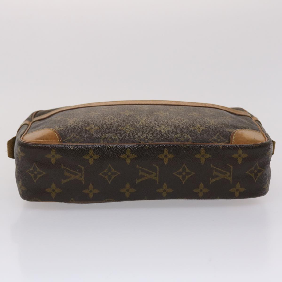 LOUIS VUITTON Monogram Compiegne 28 Clutch Bag M51845 LV Auth bs6334