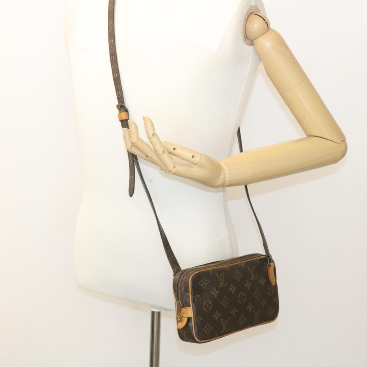 LOUIS VUITTON Monogram Marly Bandouliere Shoulder Bag M51828 LV Auth bs634