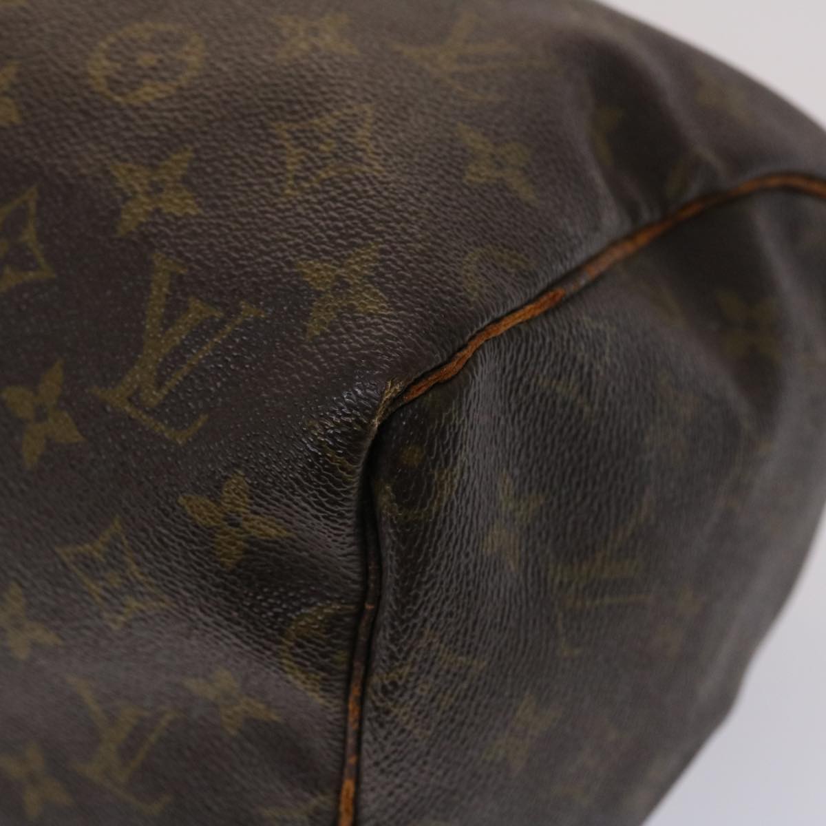 LOUIS VUITTON Monogram Speedy 30 Hand Bag M41526 LV Auth bs6375