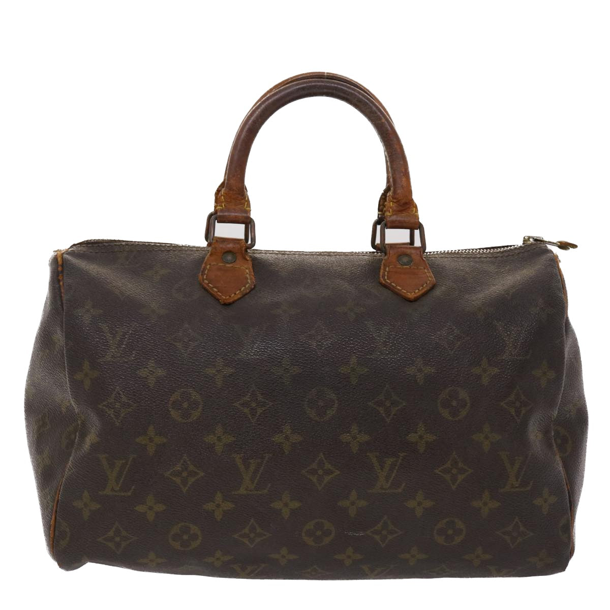 LOUIS VUITTON Monogram Speedy 30 Hand Bag M41526 LV Auth bs6375