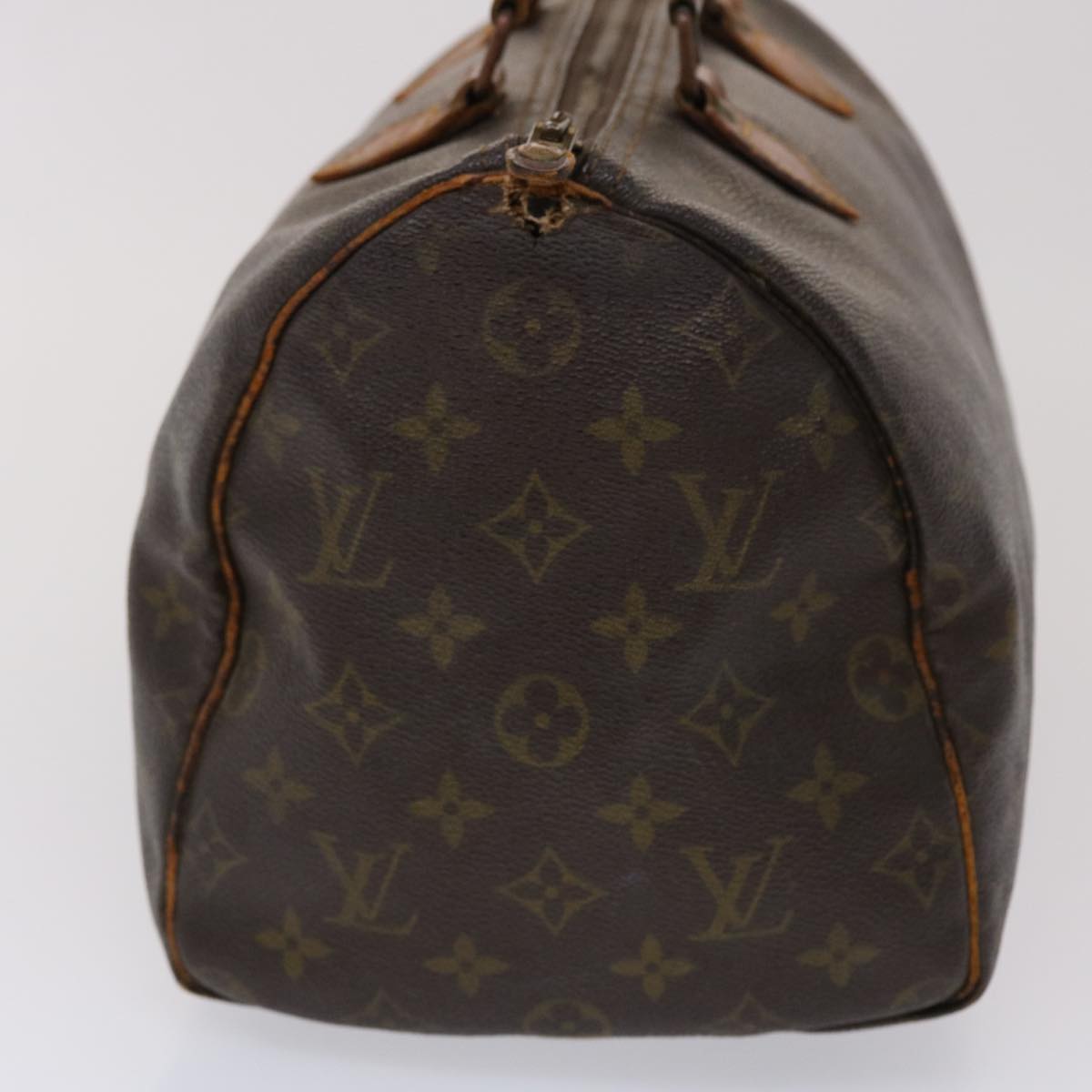 LOUIS VUITTON Monogram Speedy 30 Hand Bag M41526 LV Auth bs6375