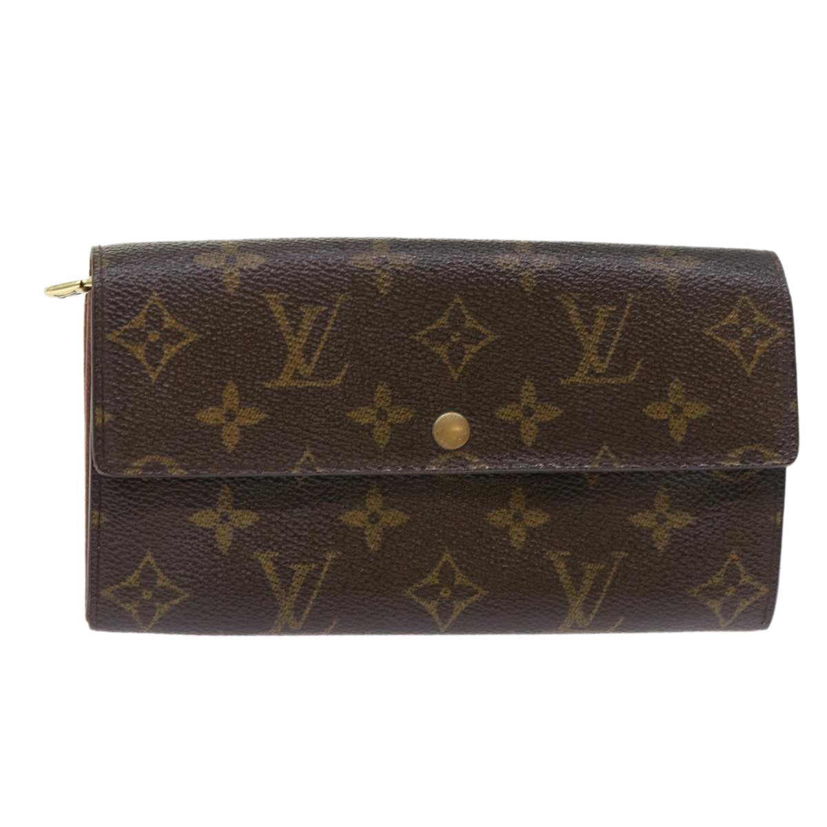 LOUIS VUITTON Monogram Portefeuille Sarah Long Wallet M60531 LV Auth bs6413