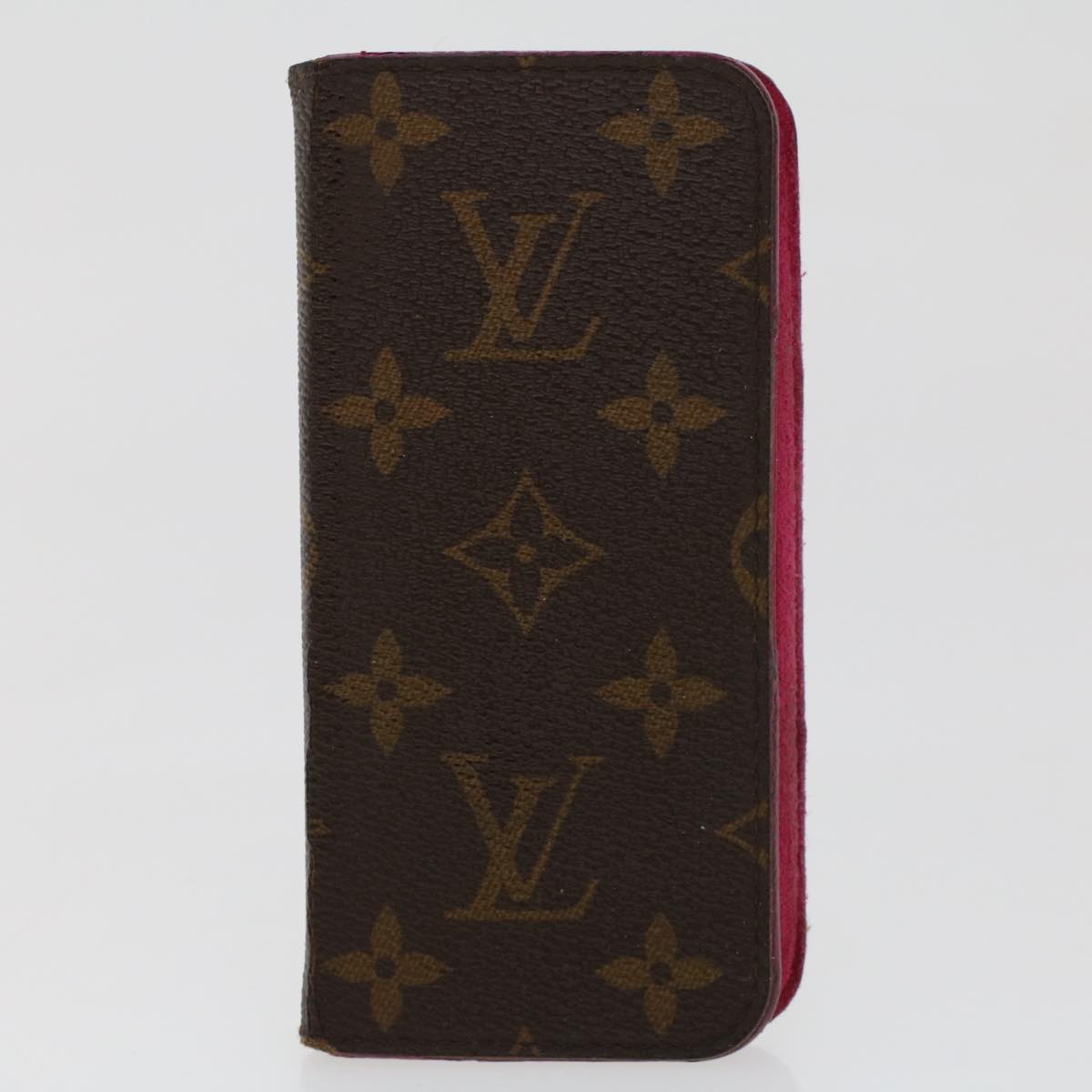 LOUIS VUITTON Monogram Cell Phone Case 4Set LV Auth bs6419