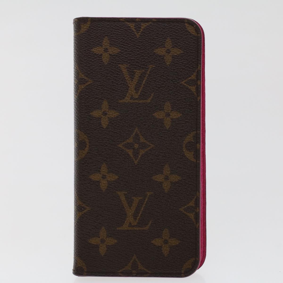 LOUIS VUITTON Monogram Cell Phone Case 4Set LV Auth bs6419