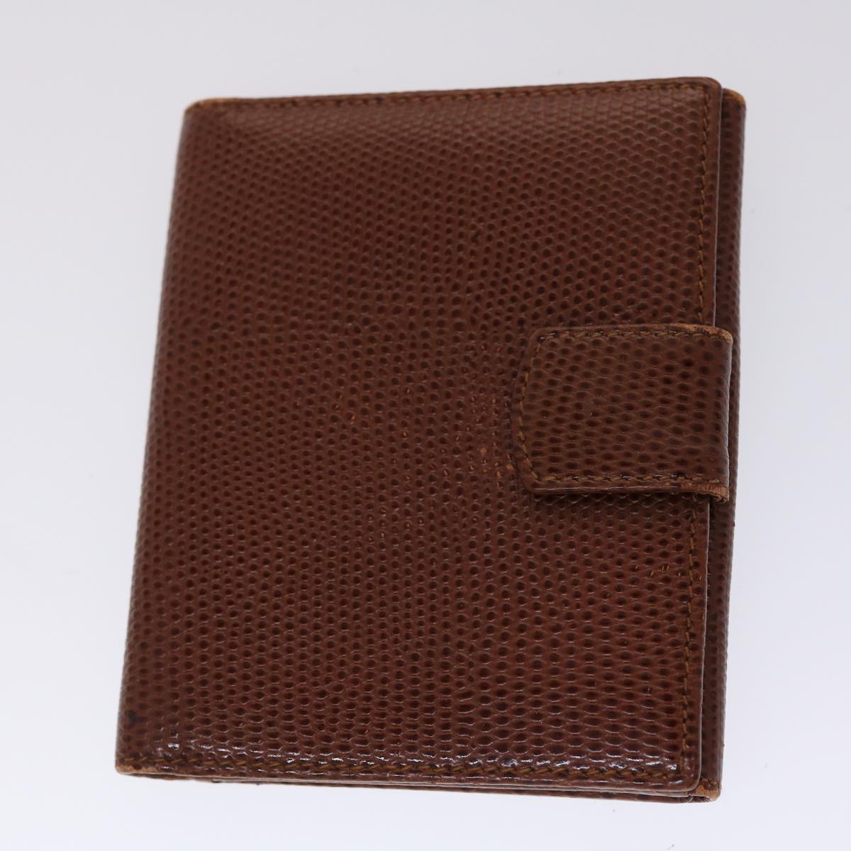 Salvatore Ferragamo Wallet Leather 4Set Beige Brown Red Auth bs6420
