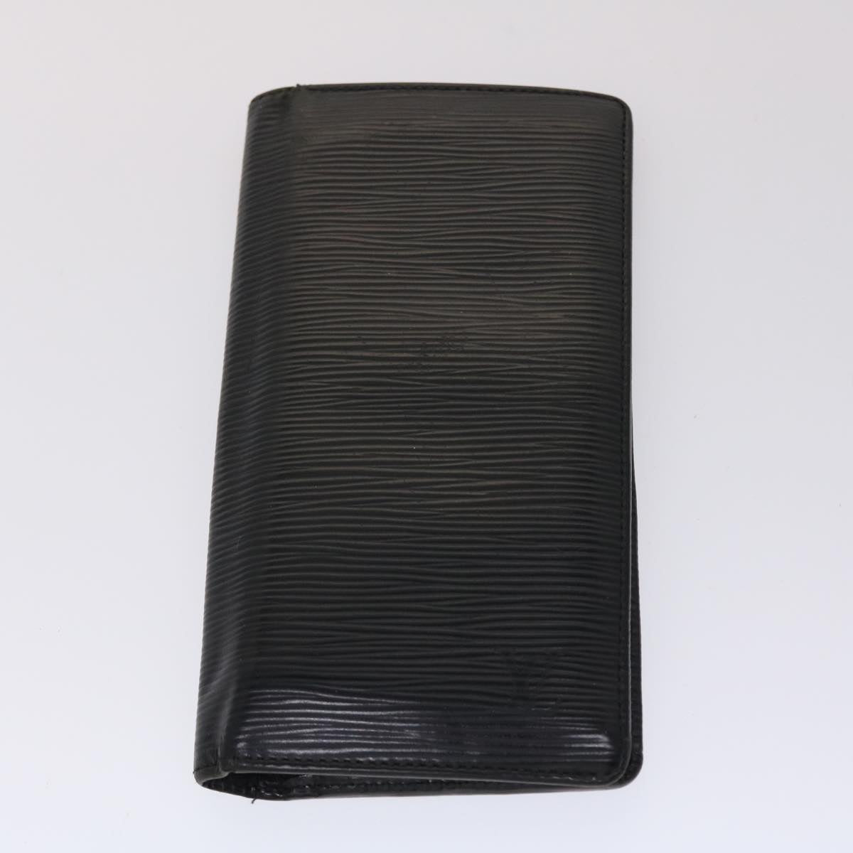 LOUIS VUITTON Epi iPhone Case Wallet 4Set Black LV Auth bs6427 - 0