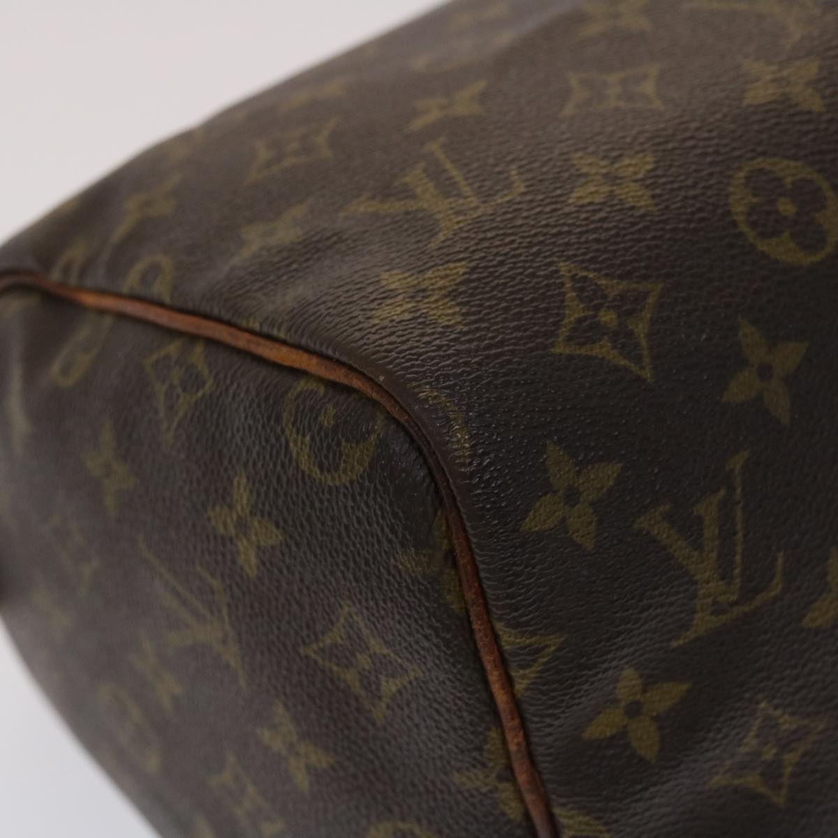 LOUIS VUITTON Monogram Speedy 30 Hand Bag M41526 LV Auth bs6537