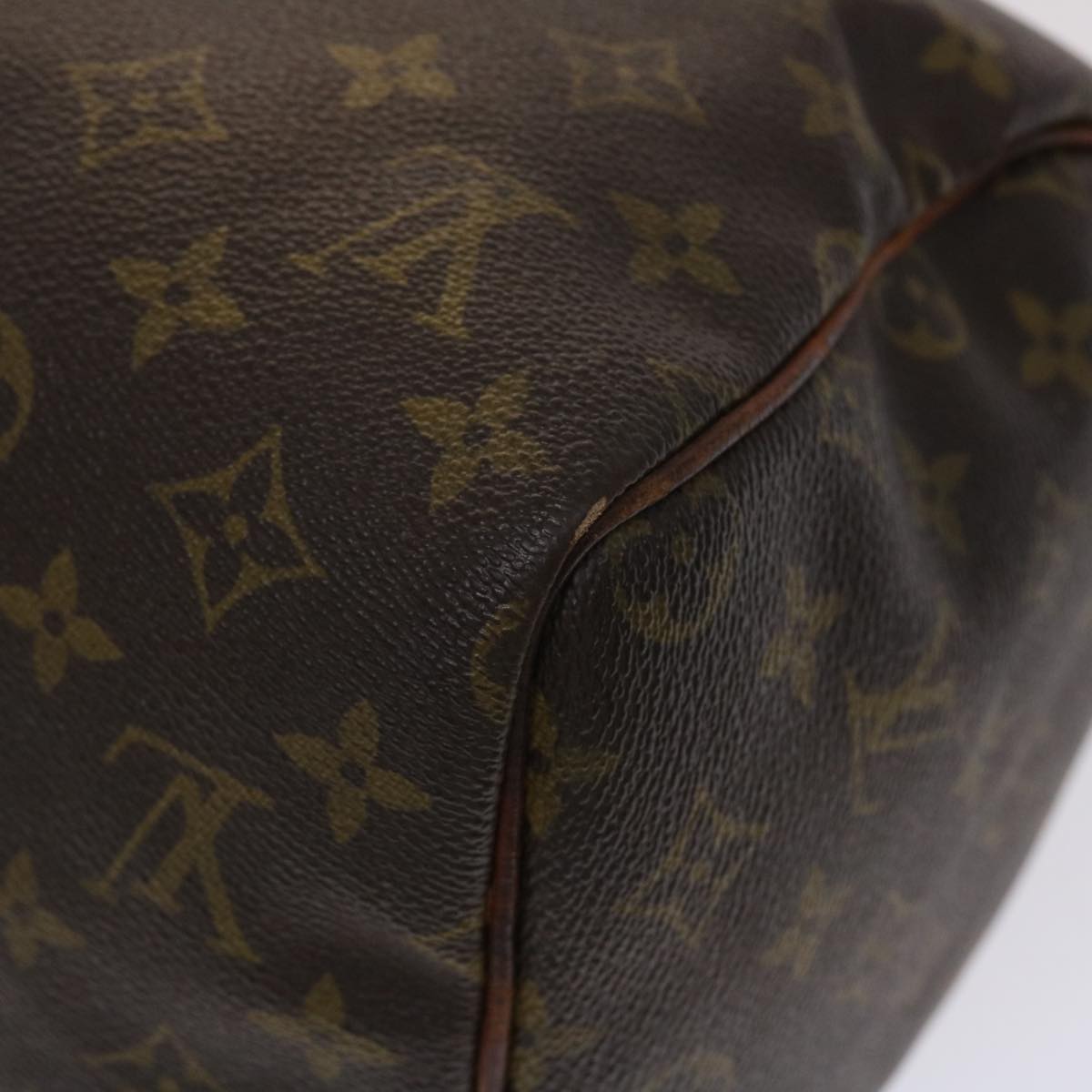 LOUIS VUITTON Monogram Speedy 30 Hand Bag M41526 LV Auth bs6537