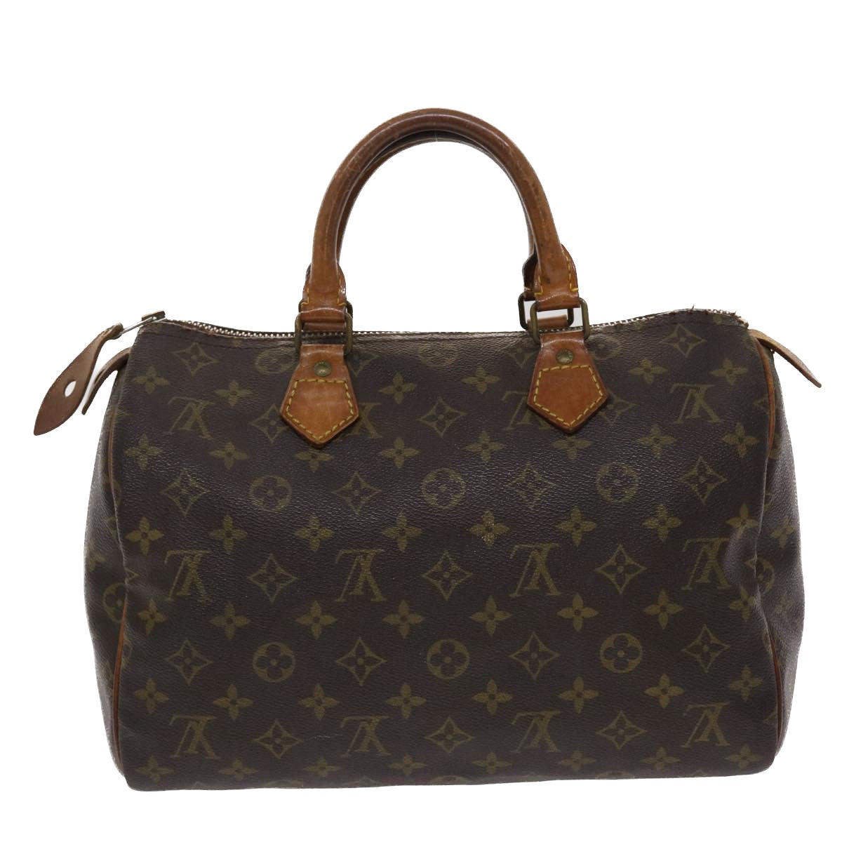 LOUIS VUITTON Monogram Speedy 30 Hand Bag M41526 LV Auth bs6537 - 0