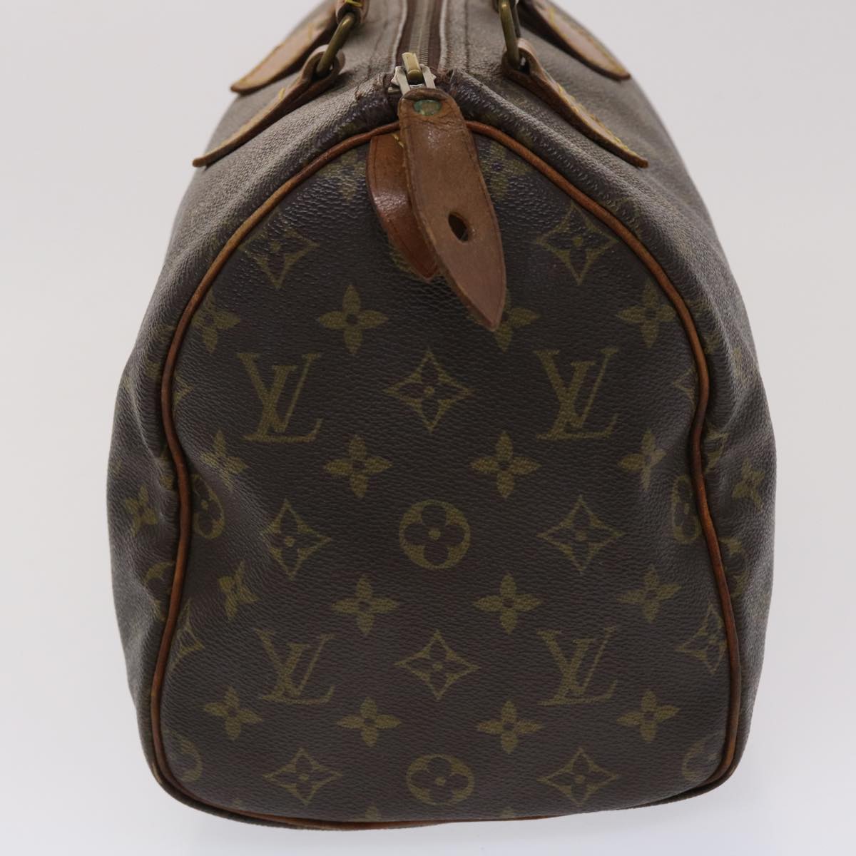 LOUIS VUITTON Monogram Speedy 30 Hand Bag M41526 LV Auth bs6537