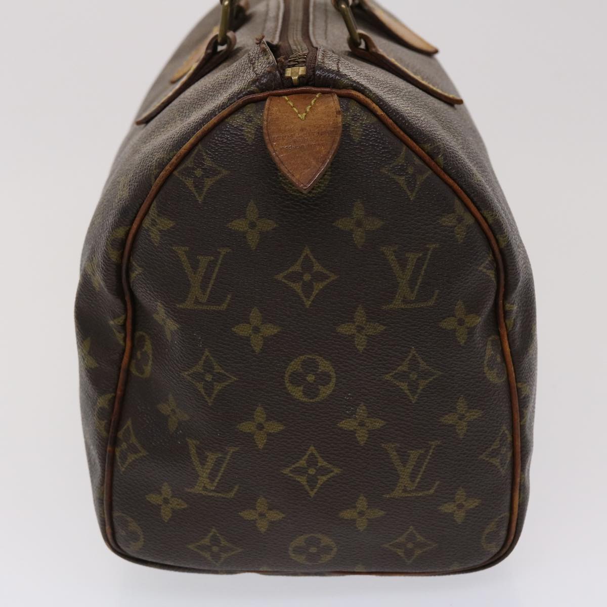 LOUIS VUITTON Monogram Speedy 30 Hand Bag M41526 LV Auth bs6537