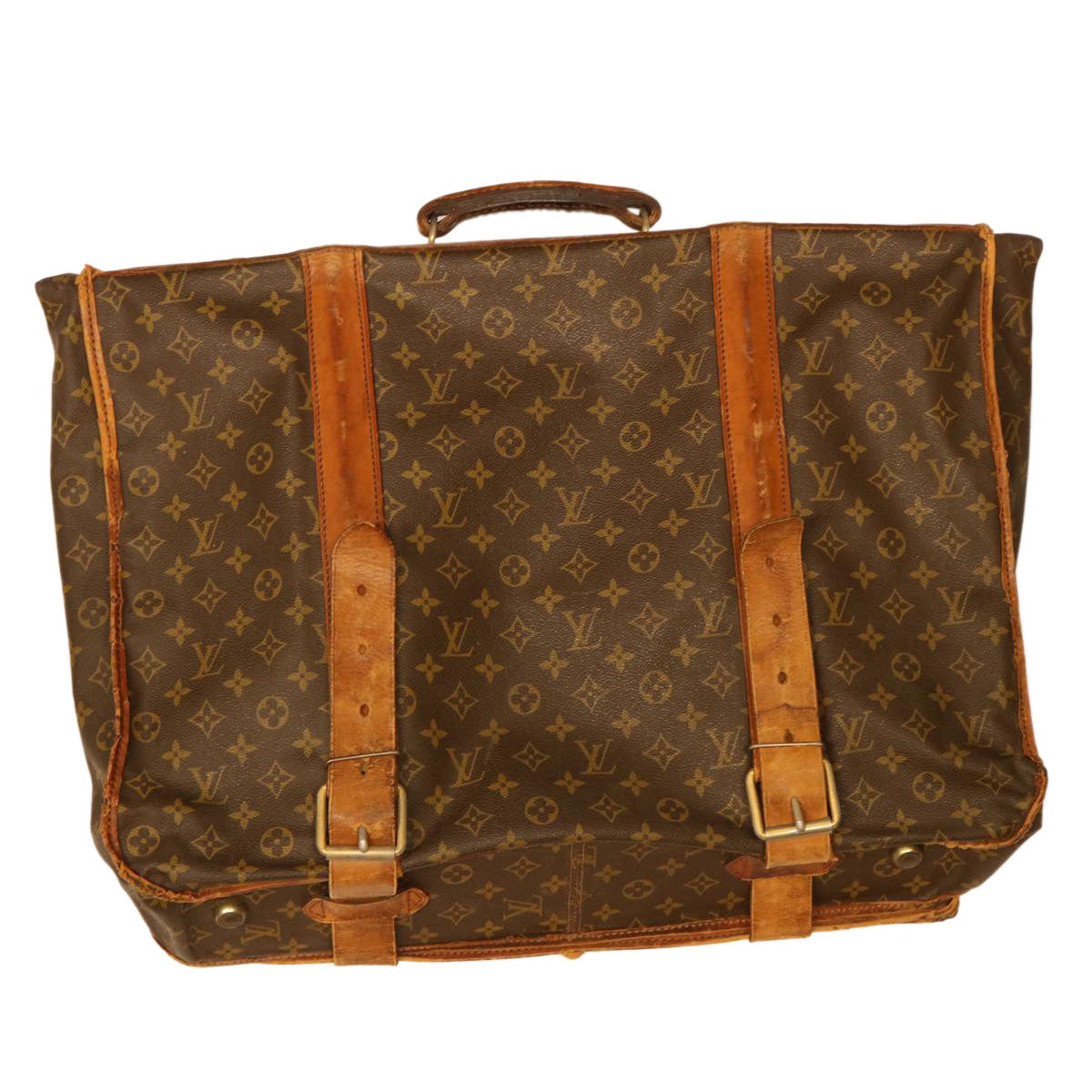 LOUIS VUITTON Monogram Suter Garment Cover M23522 LV Auth bs6569