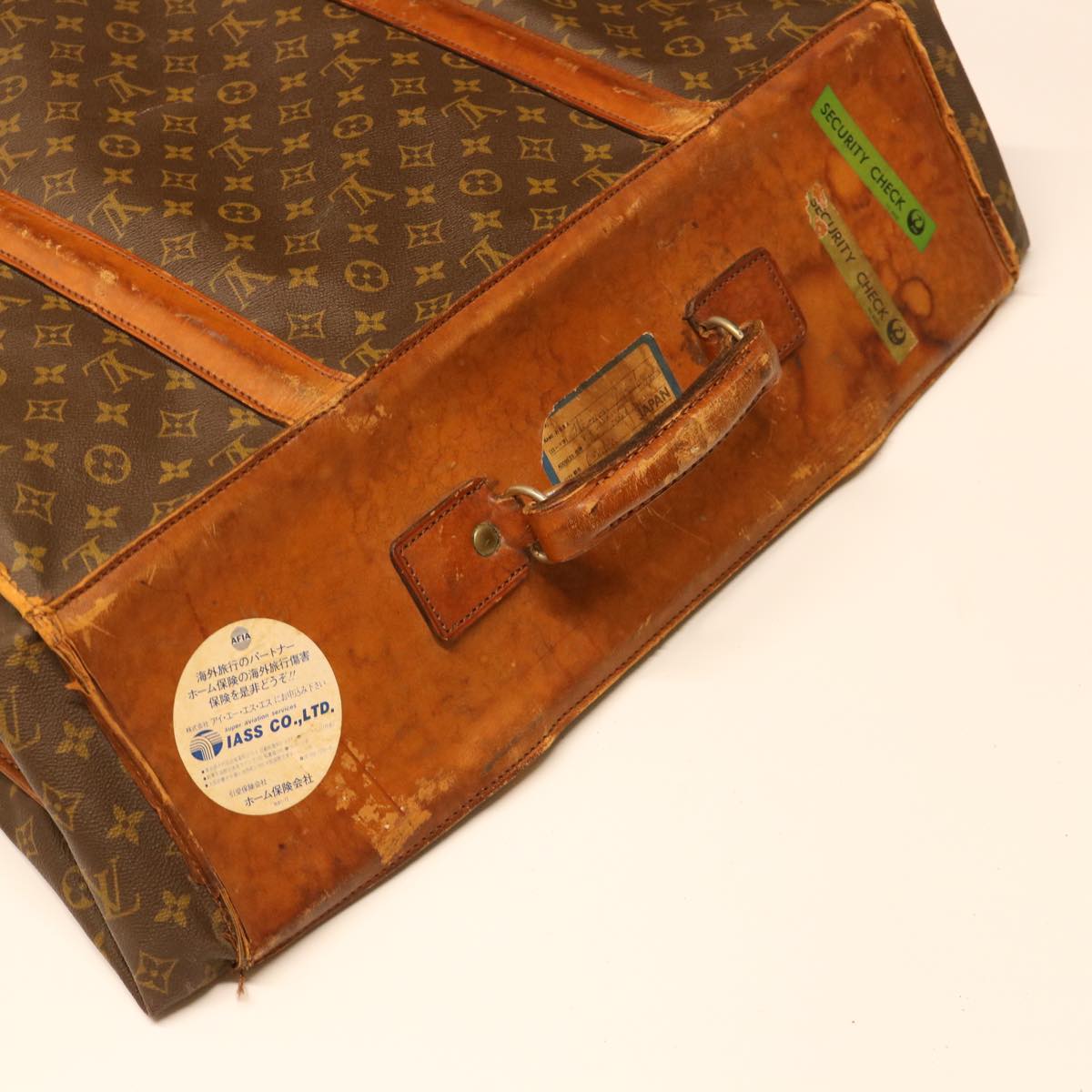 LOUIS VUITTON Monogram Suter Garment Cover M23522 LV Auth bs6569