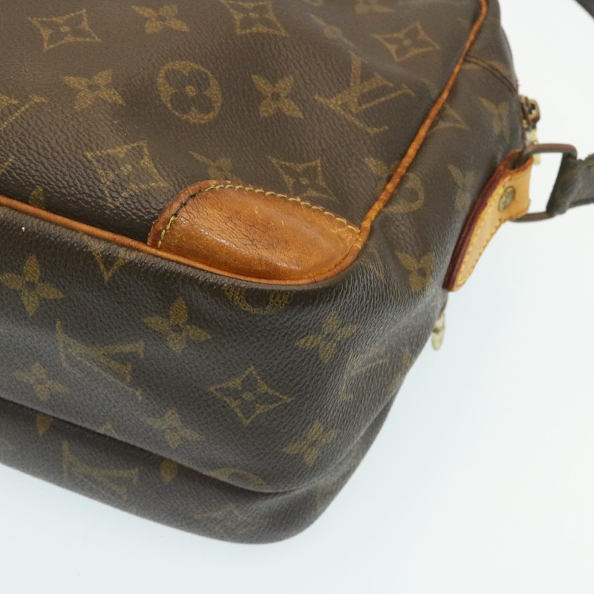 LOUIS VUITTON Monogram Nile Shoulder Bag M45244 LV Auth bs657