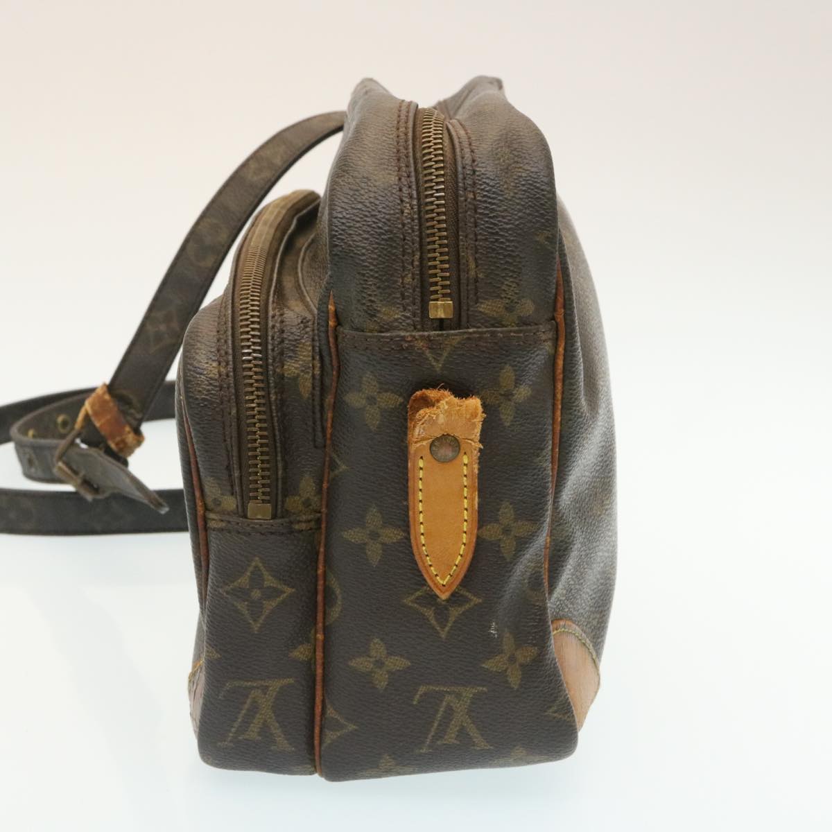 LOUIS VUITTON Monogram Nile Shoulder Bag M45244 LV Auth bs657