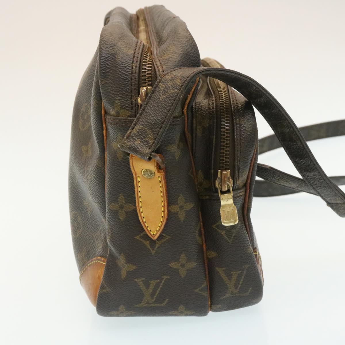 LOUIS VUITTON Monogram Nile Shoulder Bag M45244 LV Auth bs657