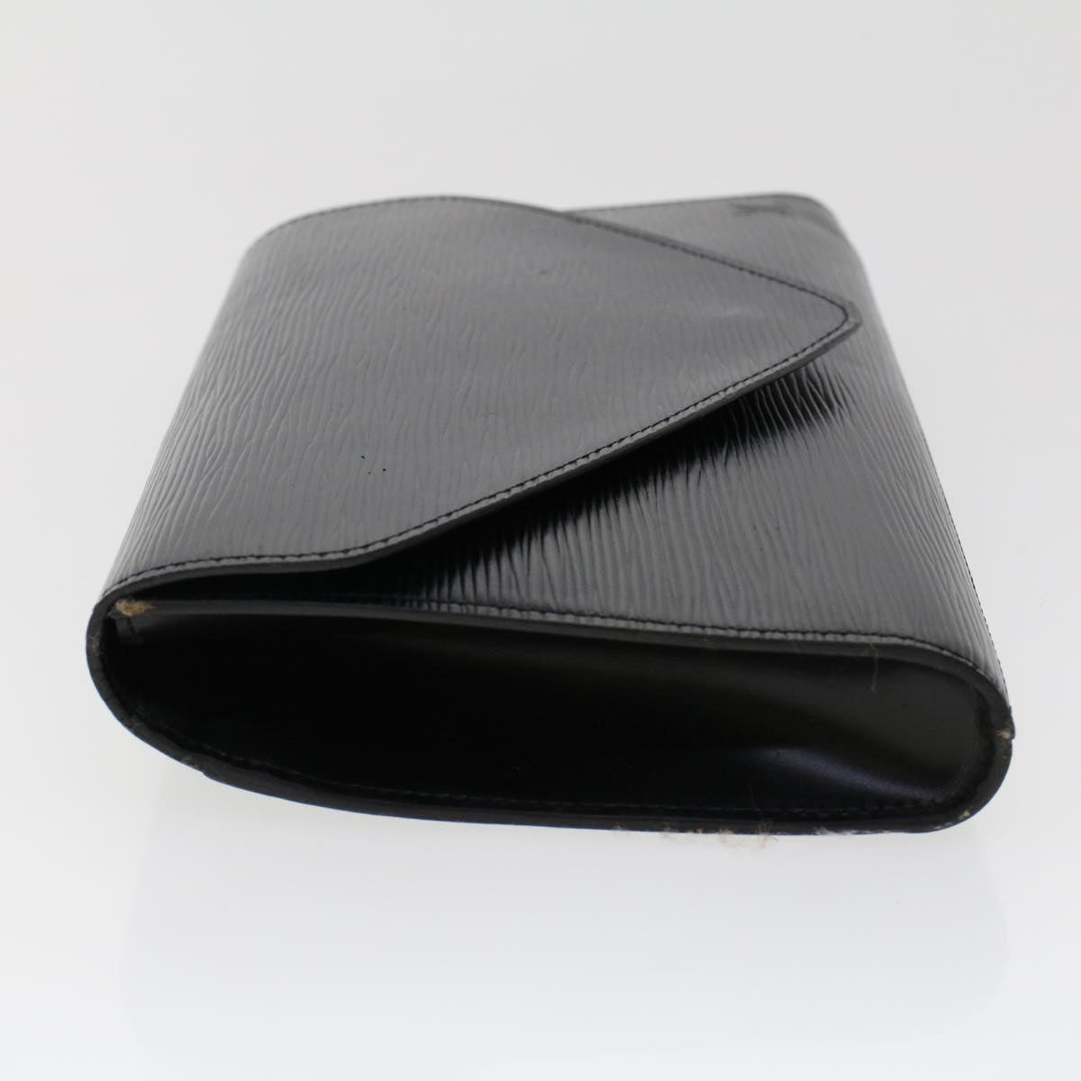 LOUIS VUITTON Epi Art Deco Clutch Bag Black M52632 LV Auth bs6581