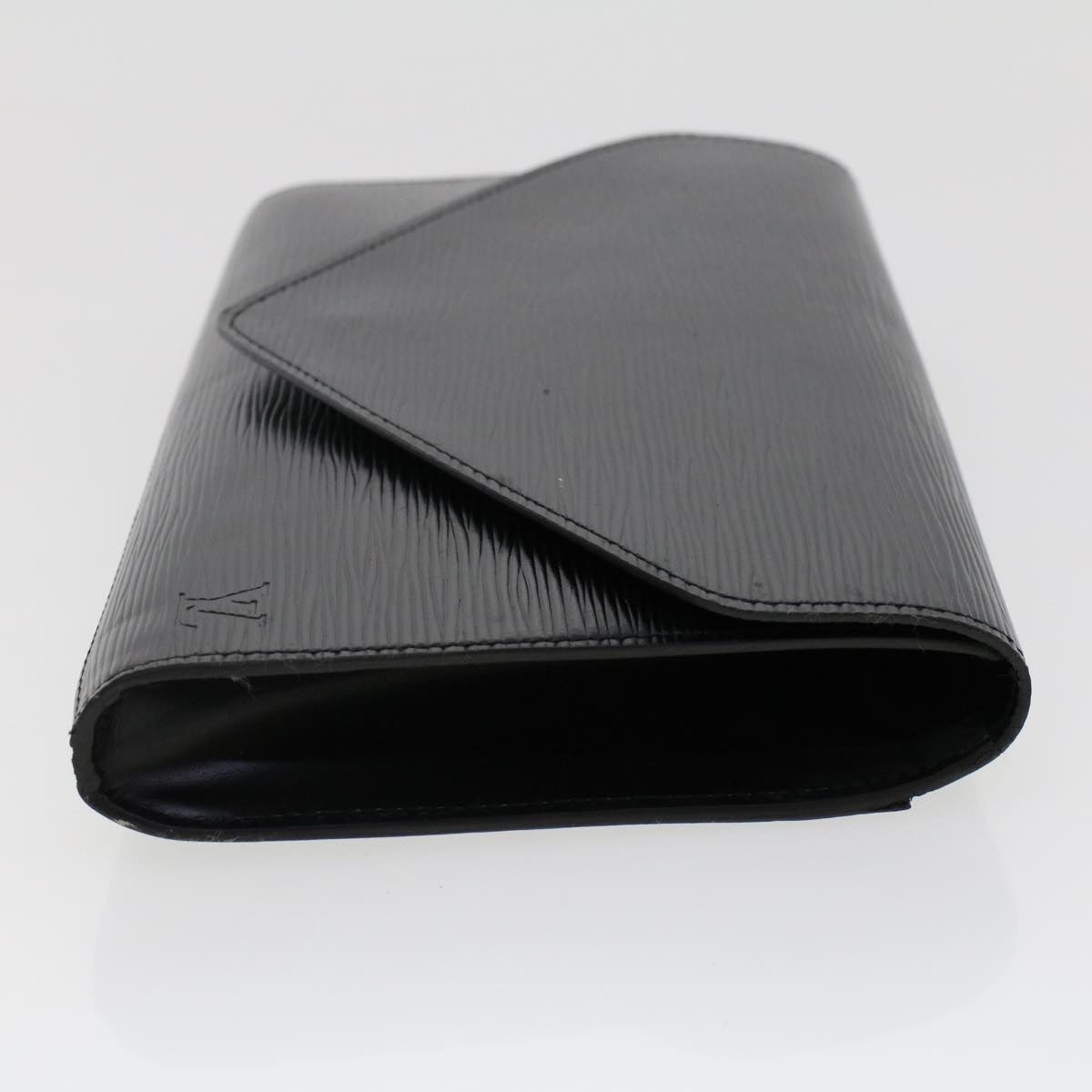 LOUIS VUITTON Epi Art Deco Clutch Bag Black M52632 LV Auth bs6581