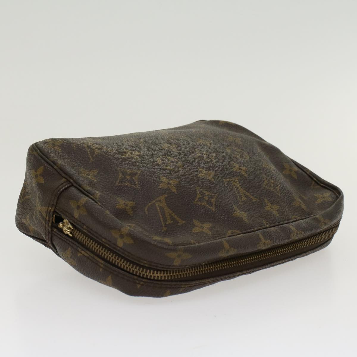 LOUIS VUITTON Monogram Trousse Toilette 23 Clutch Bag M47524 LV Auth bs6585