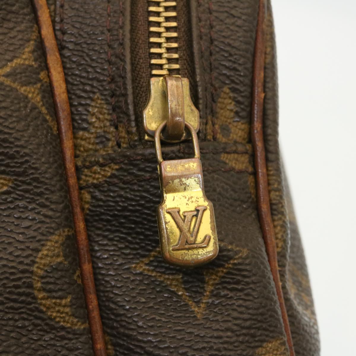 LOUIS VUITTON Monogram Nile Shoulder Bag M45244 LV Auth bs660