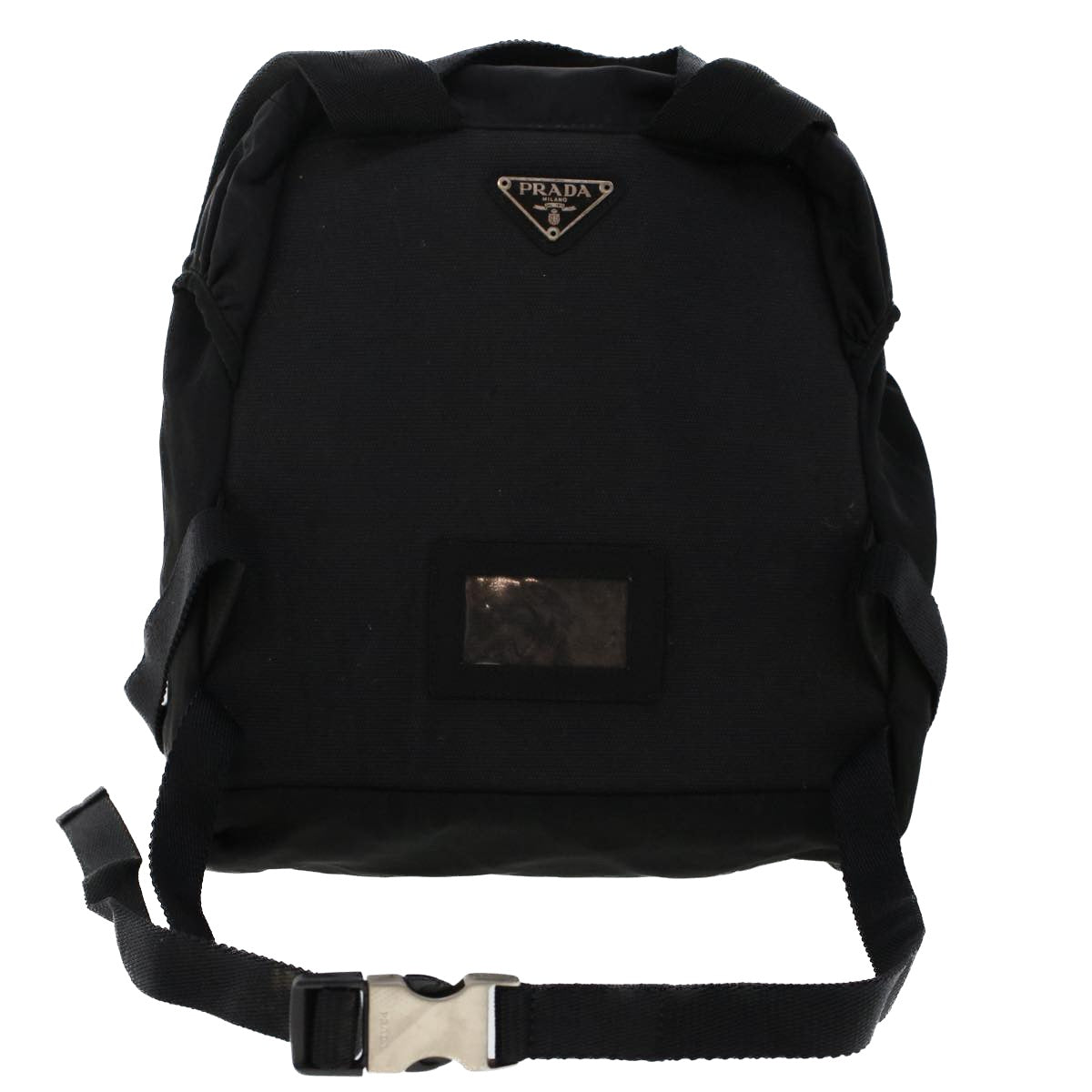 PRADA Backpack Nylon Black Auth bs6605 - 0