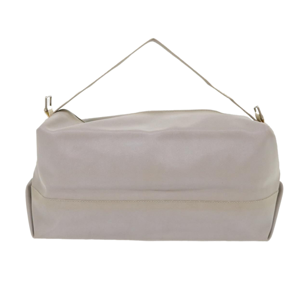 CHANEL Shoulder Bag Nylon Gray CC Auth bs6616 - 0