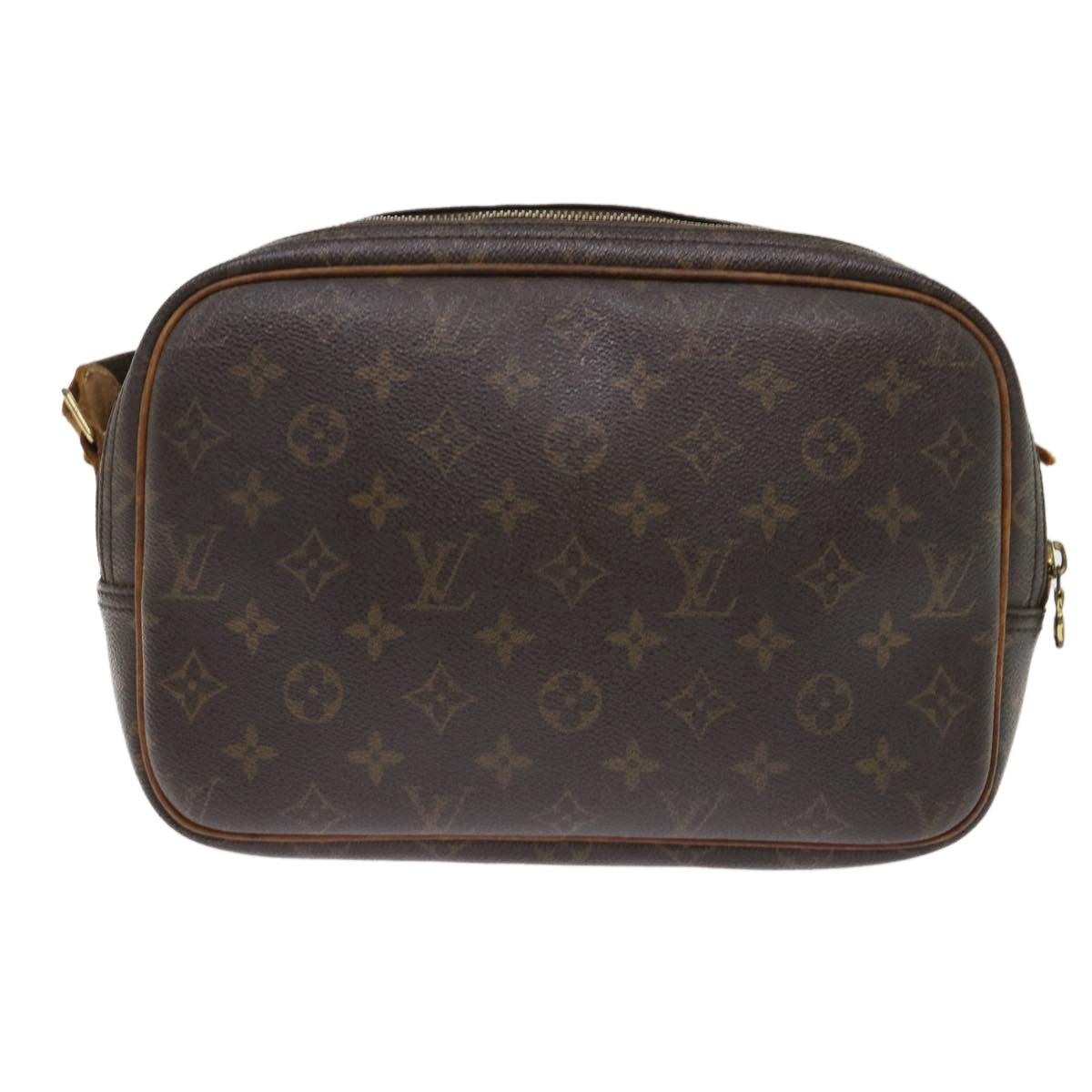 LOUIS VUITTON Monogram Reporter PM Shoulder Bag M45254 LV Auth bs6700