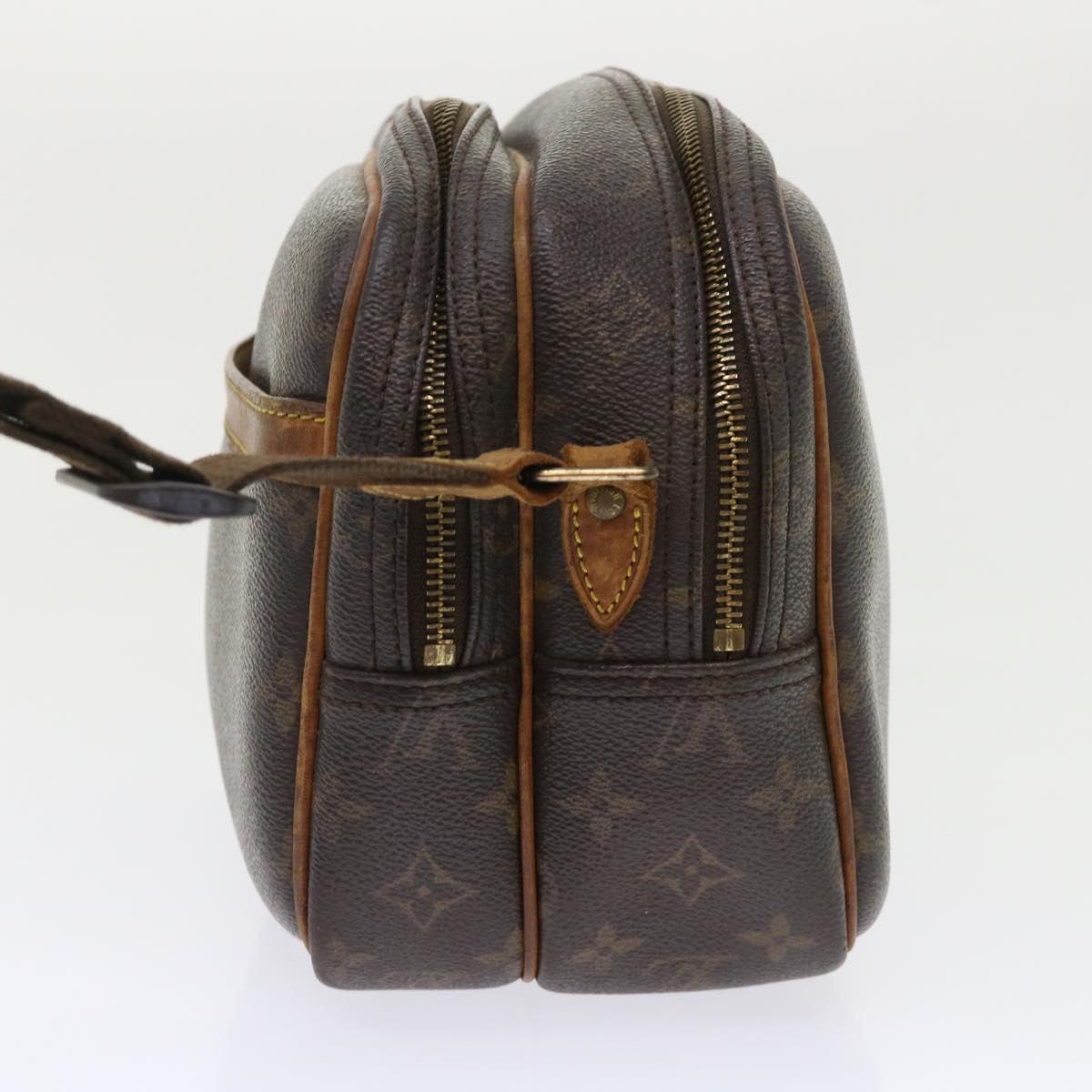 LOUIS VUITTON Monogram Reporter PM Shoulder Bag M45254 LV Auth bs6700