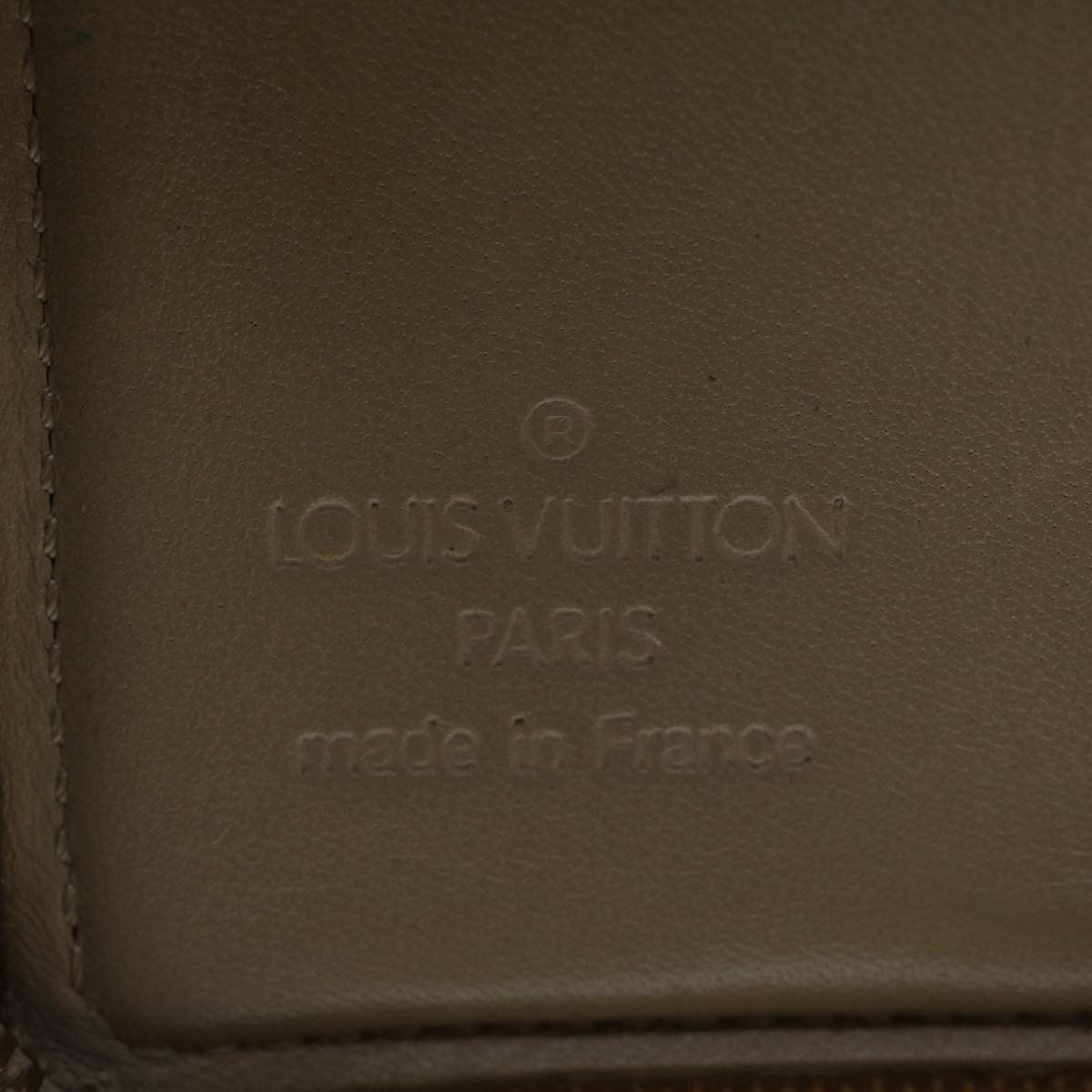 LOUIS VUITTON Monogram Vernis Wallet 2Set Beige Violet LV Auth bs6716