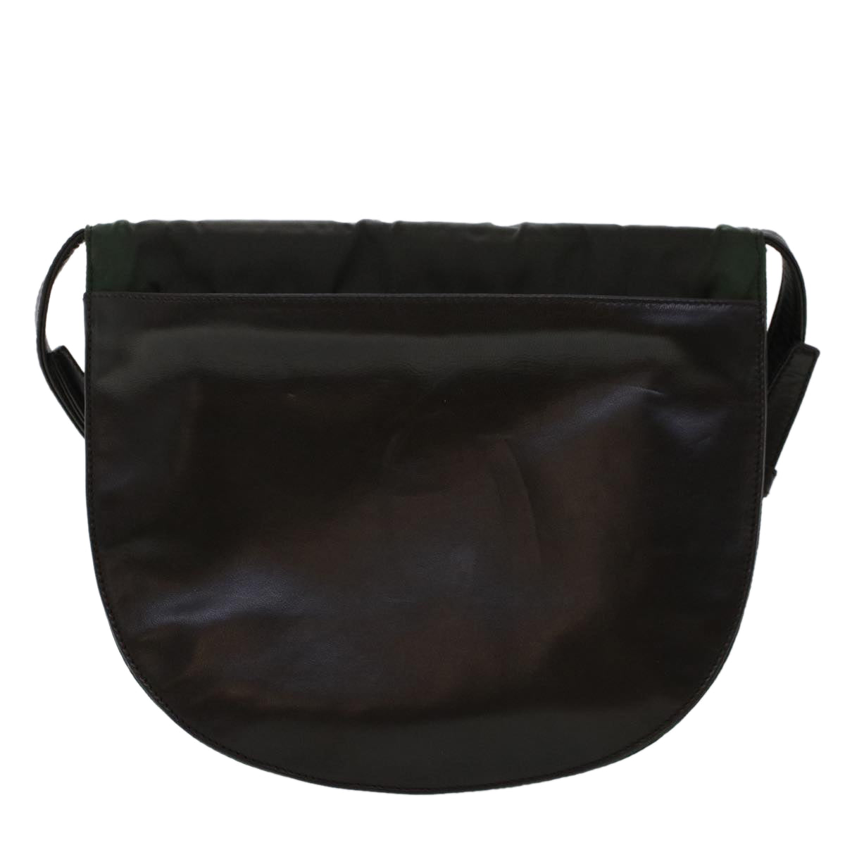 PRADA Shoulder Bag Nylon Green Auth bs6728 - 0