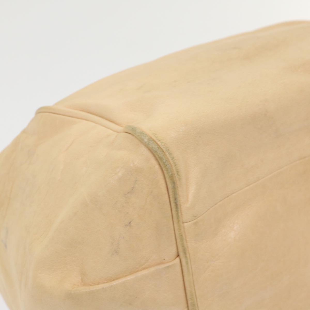 Chloe Hand Bag Leather 2way Shoulder Bag Beige 02-11-50 Auth bs6747