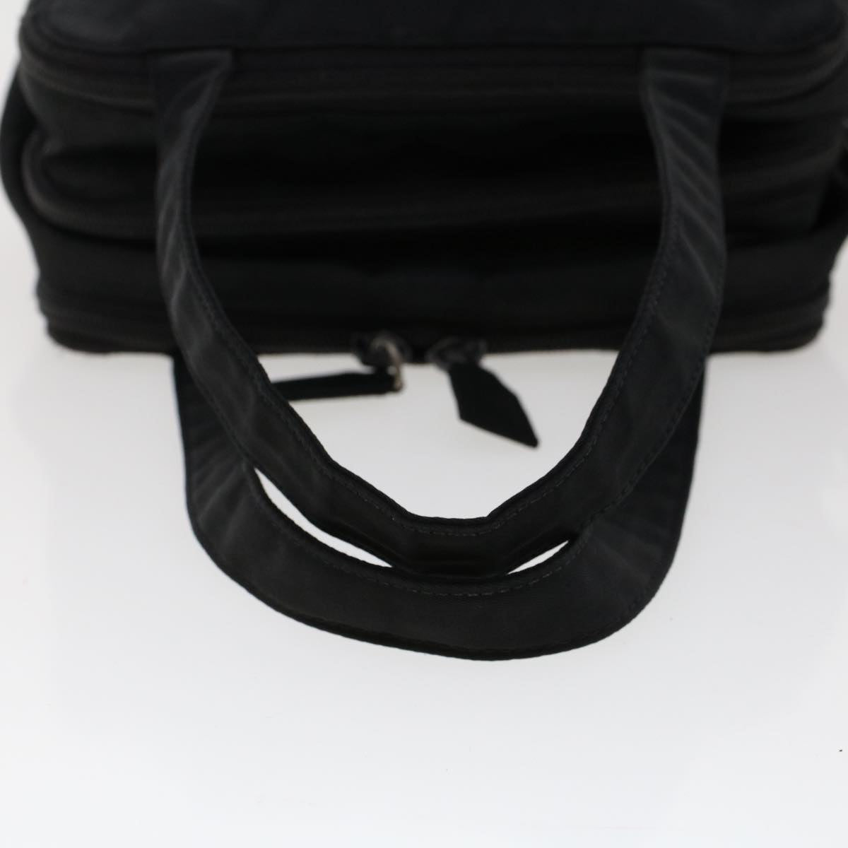 PRADA Hand Bag Nylon Black Auth bs6796