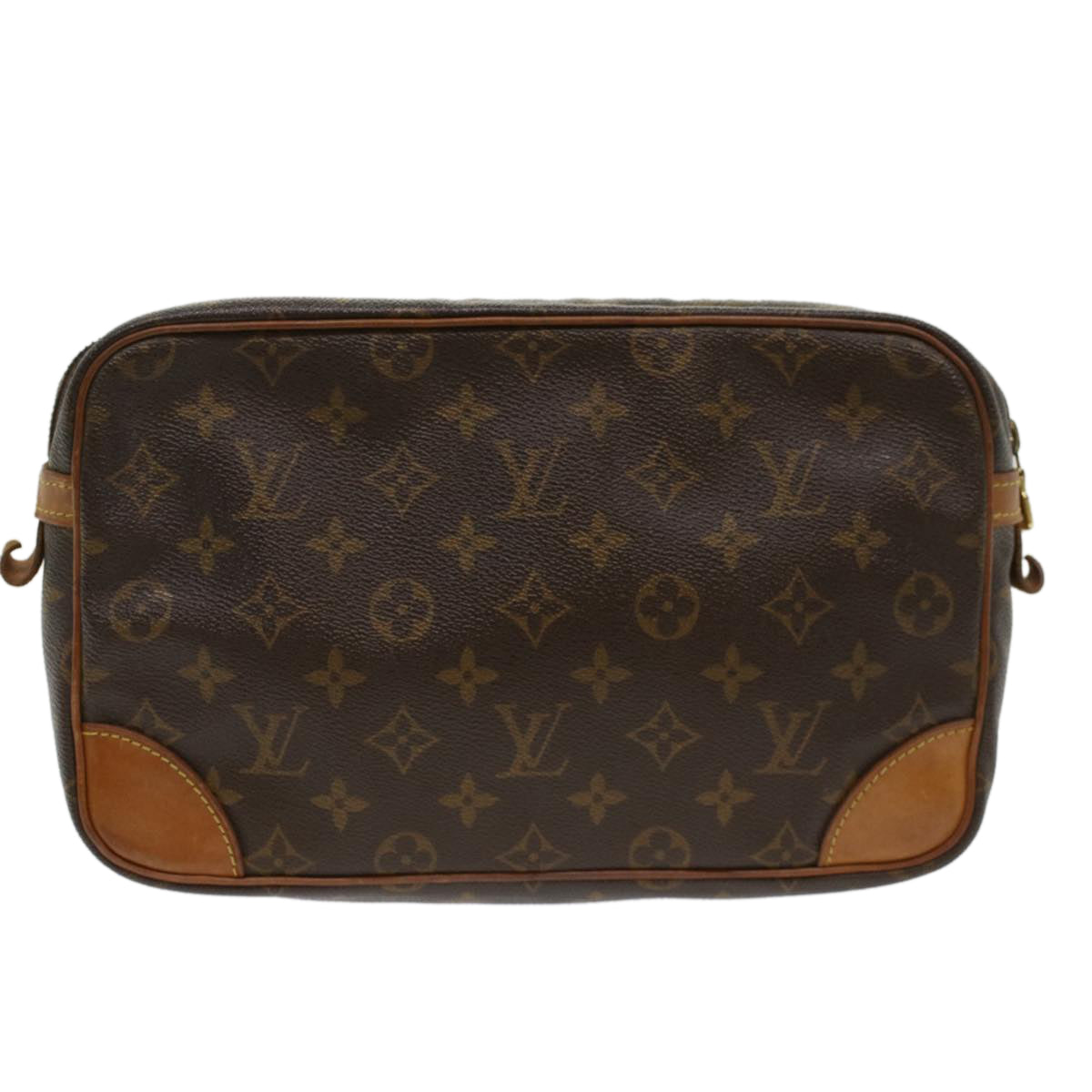 LOUIS VUITTON Monogram Compiegne 28 Clutch Bag M51845 LV Auth bs6798 - 0