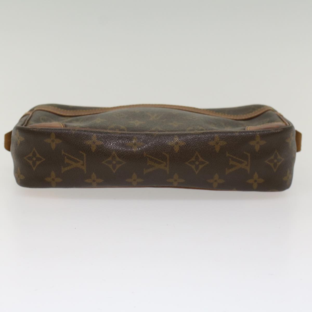 LOUIS VUITTON Monogram Compiegne 28 Clutch Bag M51845 LV Auth bs6798