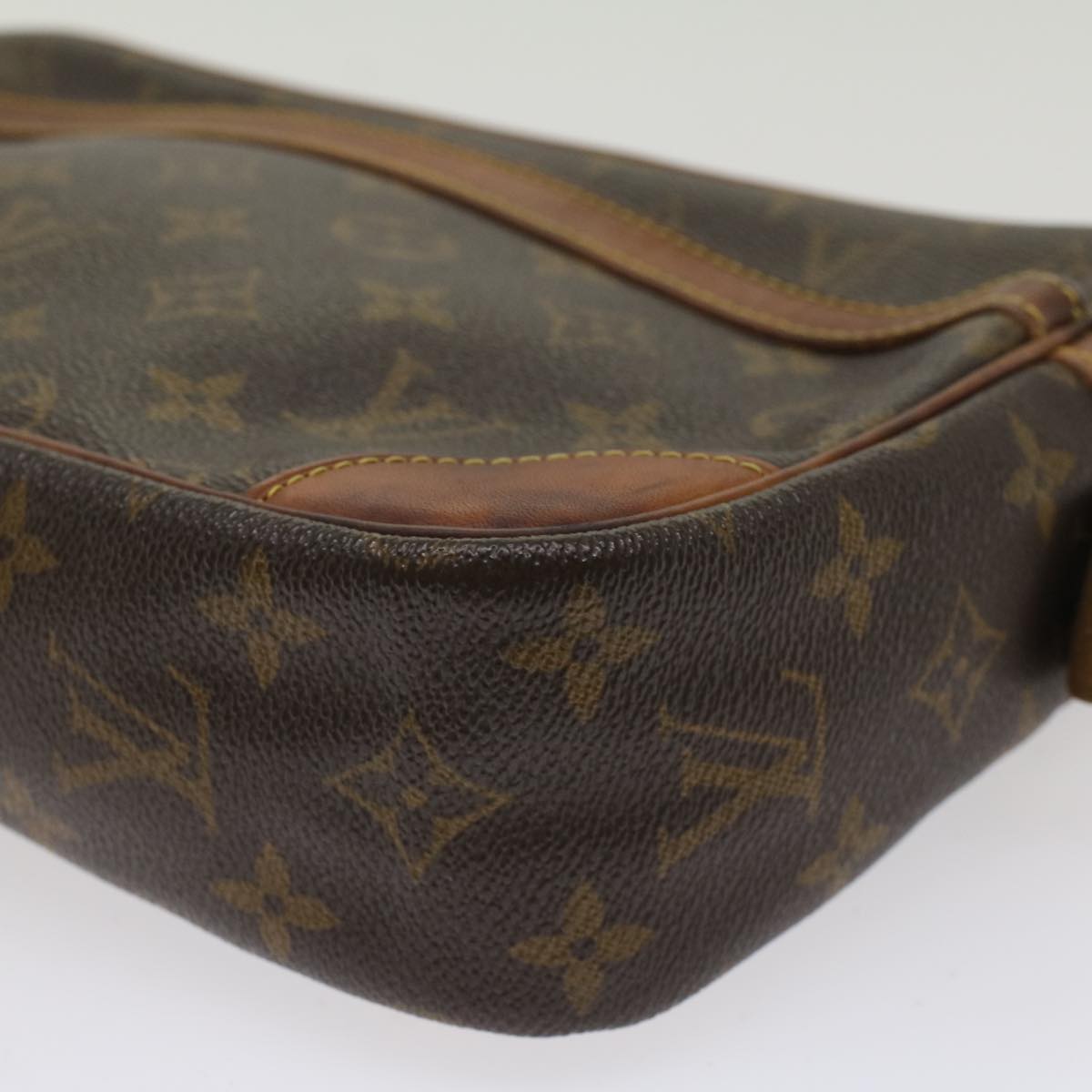 LOUIS VUITTON Monogram Compiegne 28 Clutch Bag M51845 LV Auth bs6798