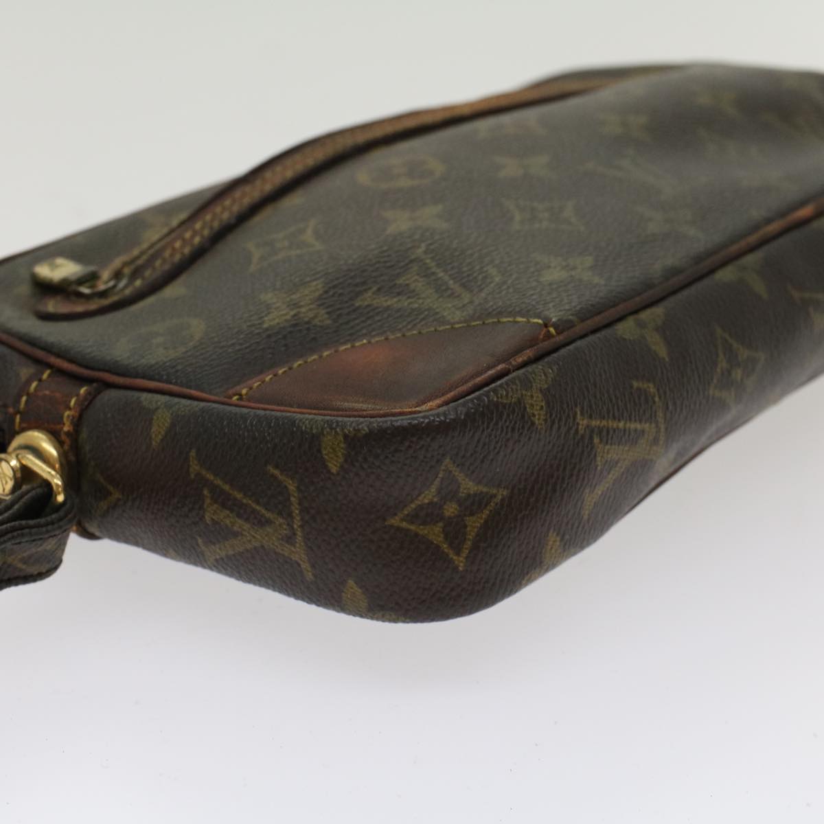 LOUIS VUITTON Monogram Marly Dragonne PM Clutch Bag M51827 LV Auth bs6801