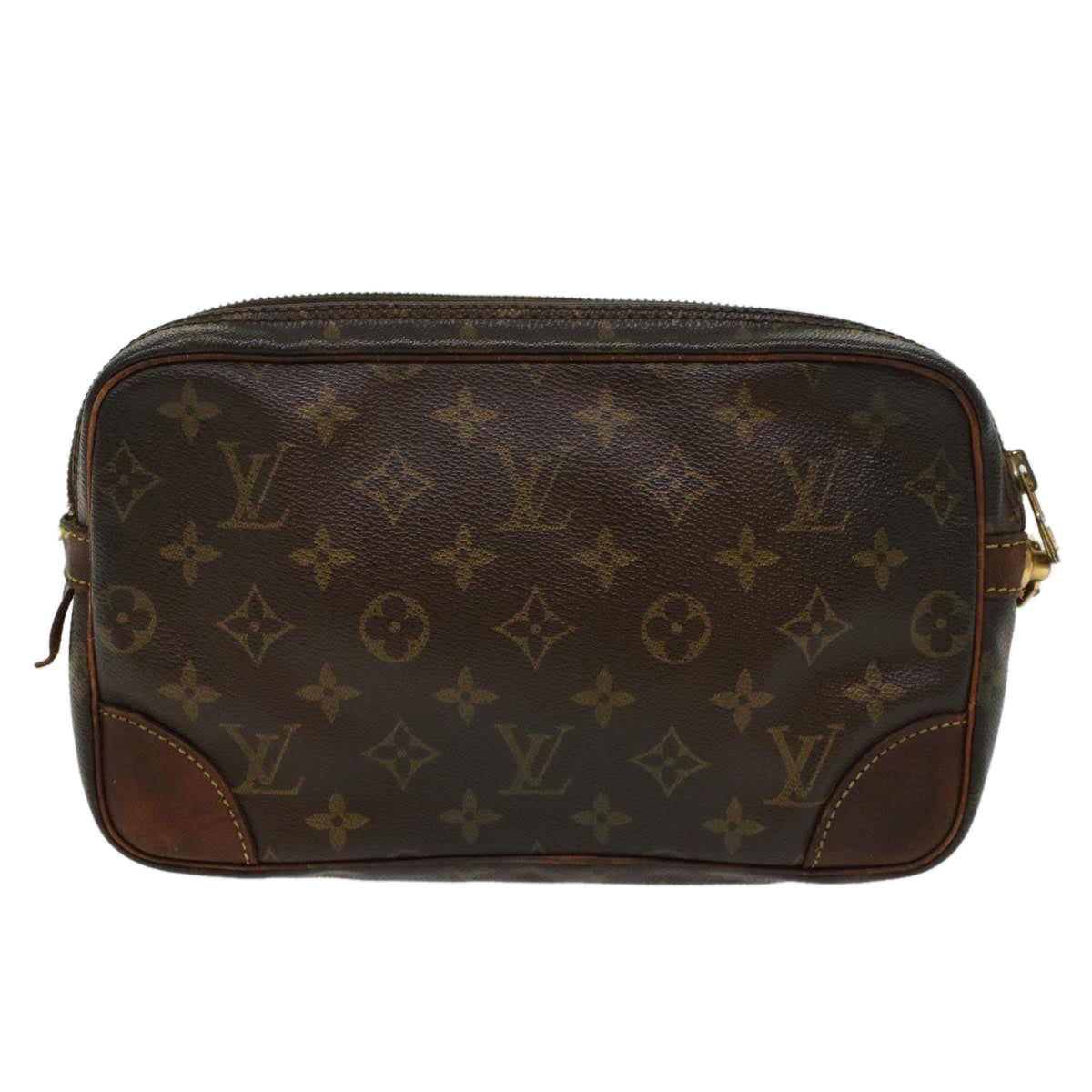 LOUIS VUITTON Monogram Marly Dragonne PM Clutch Bag M51827 LV Auth bs6801 - 0