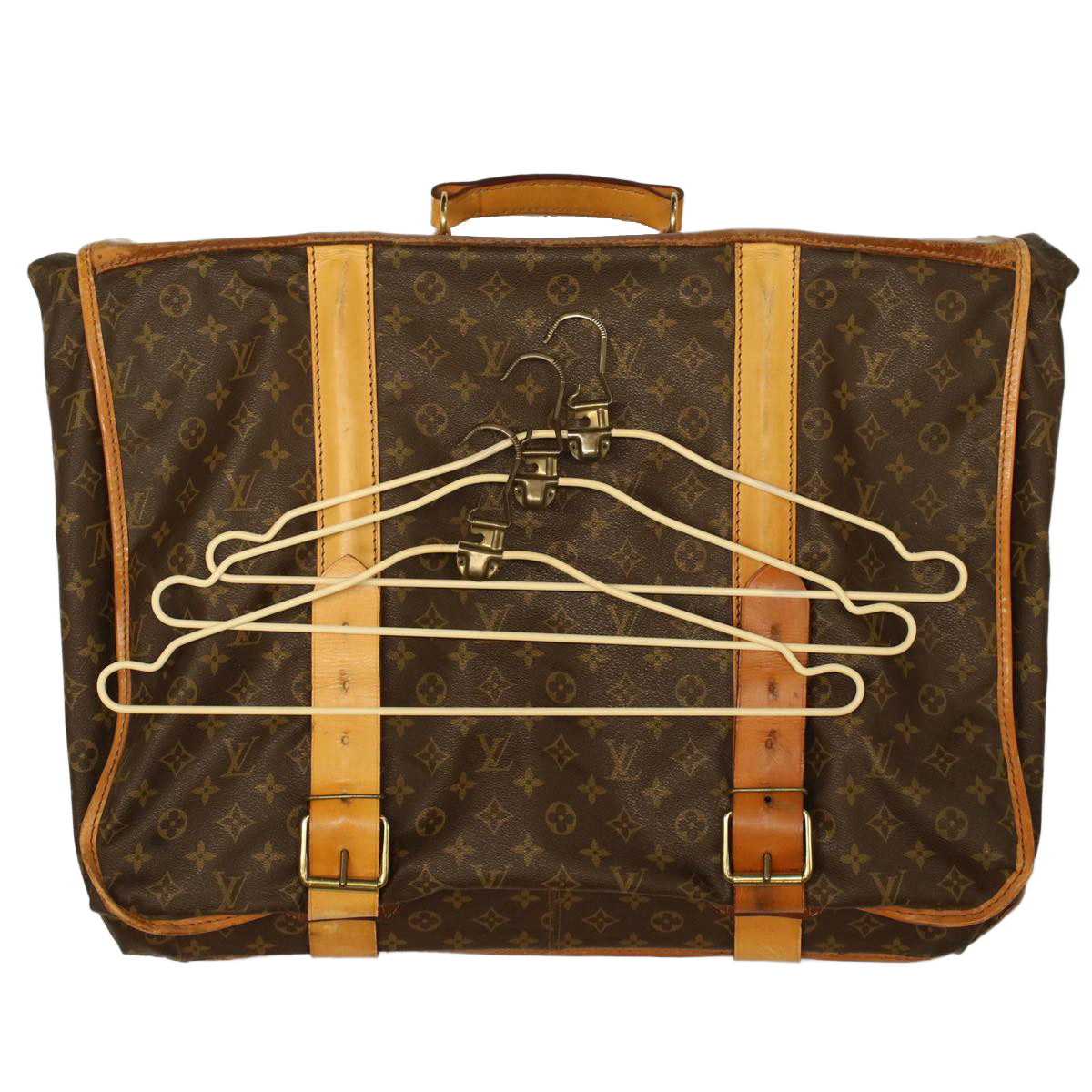 LOUIS VUITTON Monogram Suter Garment Cover M23522 LV Auth bs6833