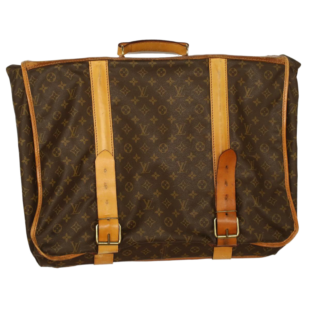 LOUIS VUITTON Monogram Suter Garment Cover M23522 LV Auth bs6833