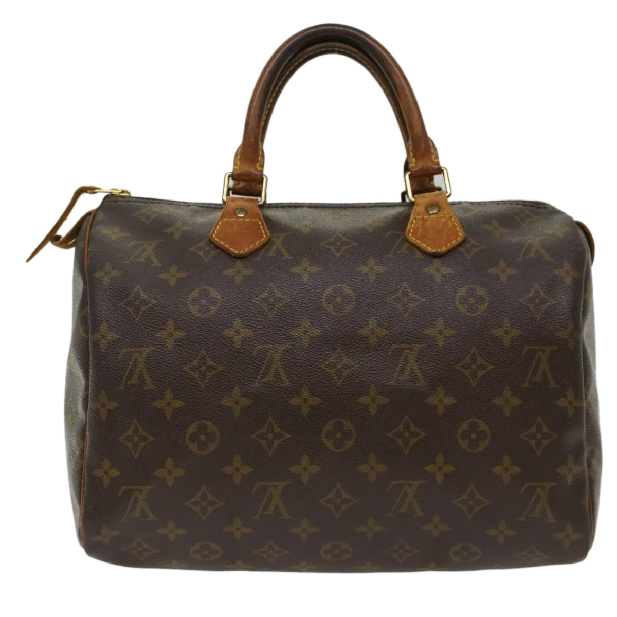 LOUIS VUITTON Monogram Speedy 30 Hand Bag M41526 LV Auth bs6896